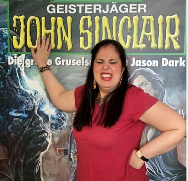 Sinclair-Fan seit ihrer Kindheit: Amy hat große Lust auf ihre Mission als Podcast-Moderatorin.